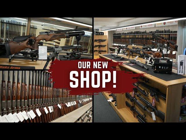 Premier Guns NEW Shop! Huge Range of Browning, Beretta & More! Visit Us at Garlands Shooting Ground!