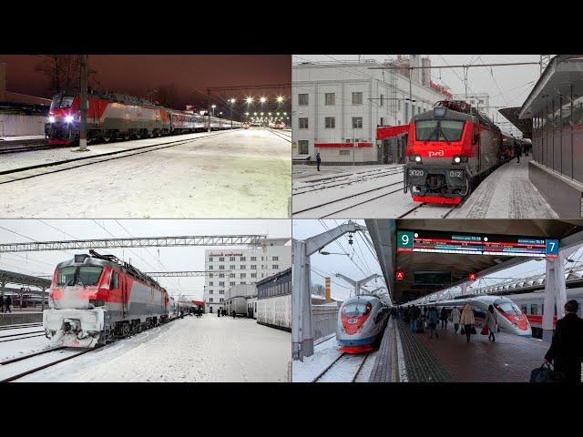 Velikiy Novgorod — Nizhniy Novgorod by а new night train, and back by high-speed trains