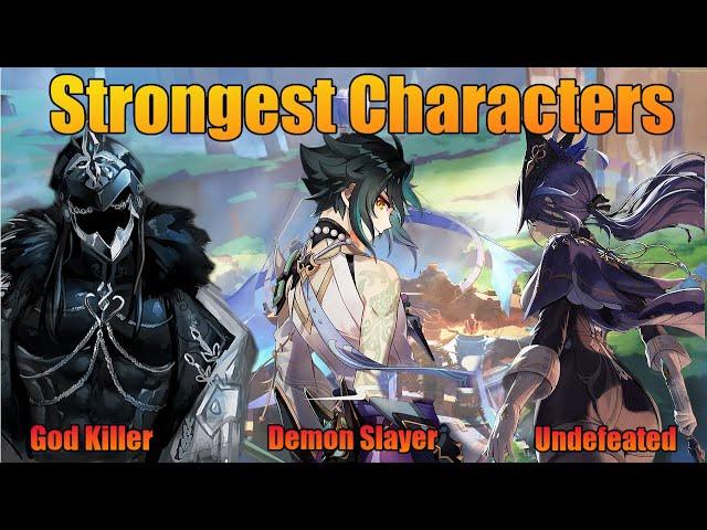 The Strongest Characters In Teyvat Lorewise - Genshin Impact 4.8 Lore & Theory