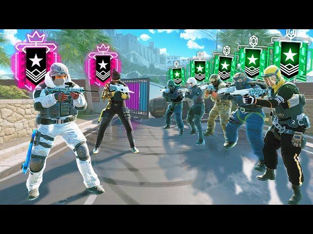 Can 2 Champions Beat 5 Emeralds In Rainbow Six Siege?