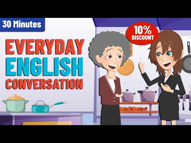 Daily Conversation to Learn English for Beginners  | Practice English Speaking and Listening