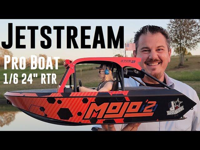 Pro Boat - Jetstream - 1/6 24" RTR Jet Boat - Maiden Run & Unbox