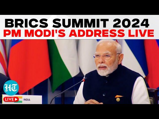 PM Modi BRICS Speech LIVE | PM Modi's Address At BRICS Summit 2024 In Kazan, Russia | Putin | XI