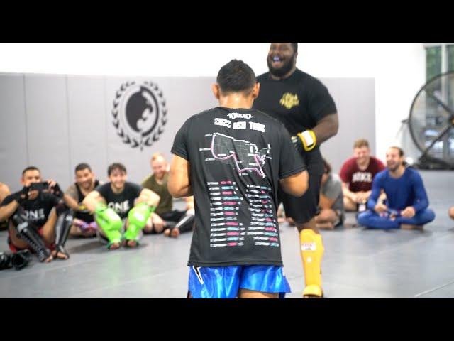 Saenchai & Superlek Sparring vs 13 Guys  in Pittsburgh  | Yokkao Muay Thai Seminar USA Tour 2022