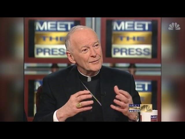 Theodore McCarrick: there is God's judgement for priests that abuse kids