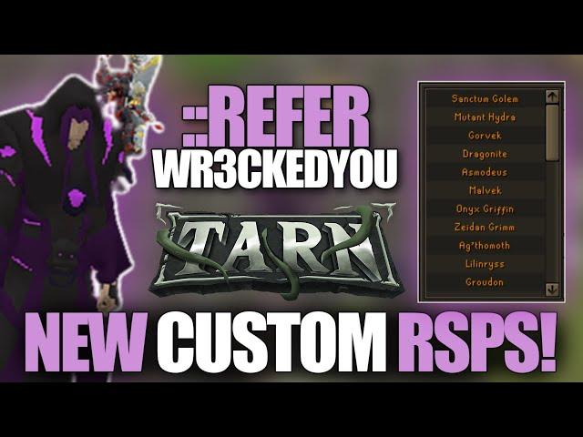 BRAND *NEW* CUSTOM RSPS WITH 150+ ACTIVE DAILY! | ::REFER WR3CKEDYOU | (HUGE GIVEAWAY) - Tarn RSPS