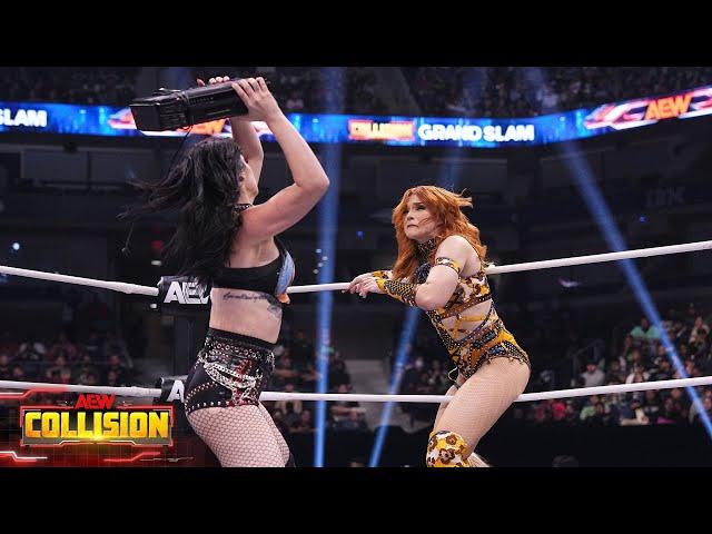 Saraya Rules Match?! Jamie Hayter clashes with Saraya! | 9/28/24, AEW Collision