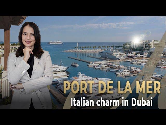 Port De La Mer: Prestigious Area with Beach, Yacht Park and Easy Access to Dubai Center