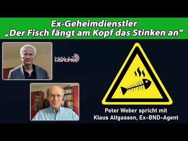 Ex-Geheimdienstler: „Der Fisch fängt am Kopf das Stinken an“