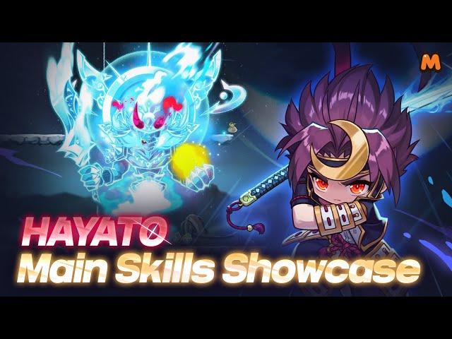 Hayato Main Skills ShowcaseㅣMapleStory M