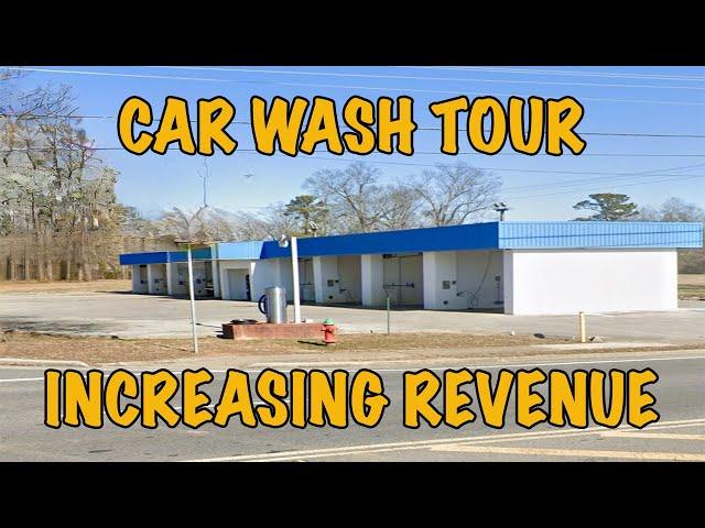 Let's Tour Ryan's 9 bay Self Serve Car Wash | Increasing Revenue