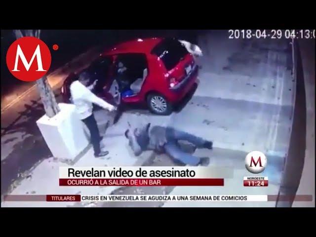 Vídeo de asesinato afuera de un antro en CdMx