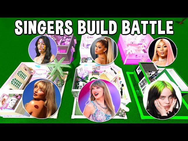 MEGA Pop Singers Build-Off CHALLENGE!