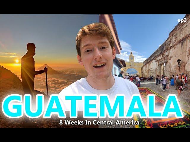 Backpacking GUATEMALA on a Budget (Tikal, Antigua, Atitlan)