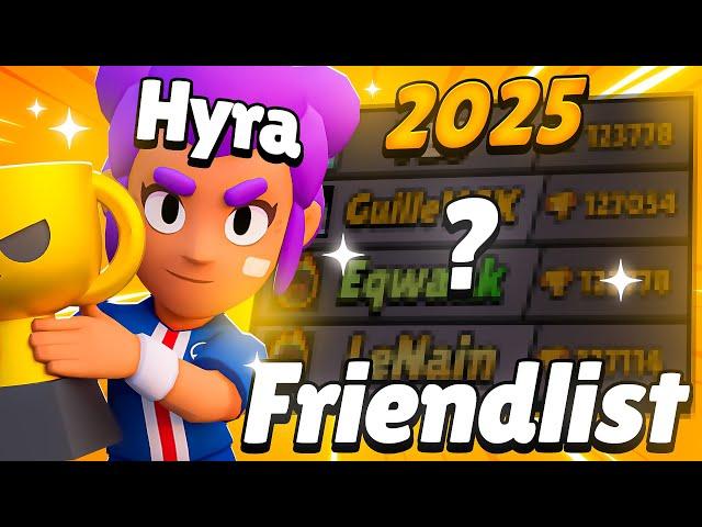 My 2025 Brawl Stars Friendlist