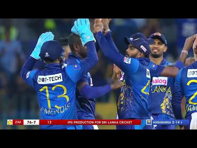 Sri Lanka seal T20 series vs Zimbabwe with dominant win | 3rd T20I Highlights