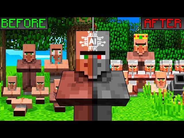 AI Villagers Simulate CIVILIZATION in Minecraft... [FULL MOVIE]