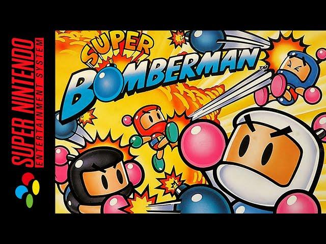 [Longplay] SNES - Super Bomberman [100%] [2 Players] (4K, 60FPS)