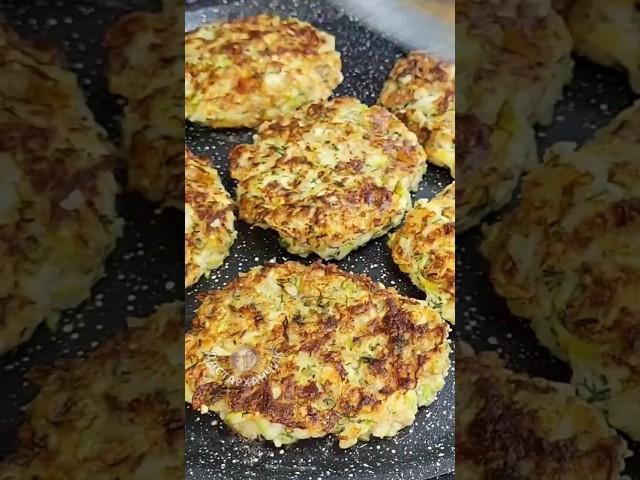 Лучший Рецепт из Кабачков без муки. Подсели всей семьей на эту Вкуснятину! 10 минут и готово!