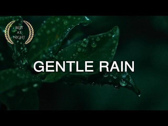 10 Hour Dark Screen for a Good Night | Relaxing Rain Sounds