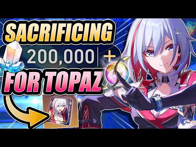 What Preparing 1200+ SUMMONS for TOPAZ Gets You in Honkai: Star Rail