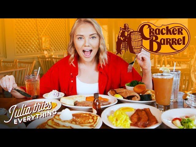 Trying 50 Of Cracker Barrel’s Most Famous Menu Items