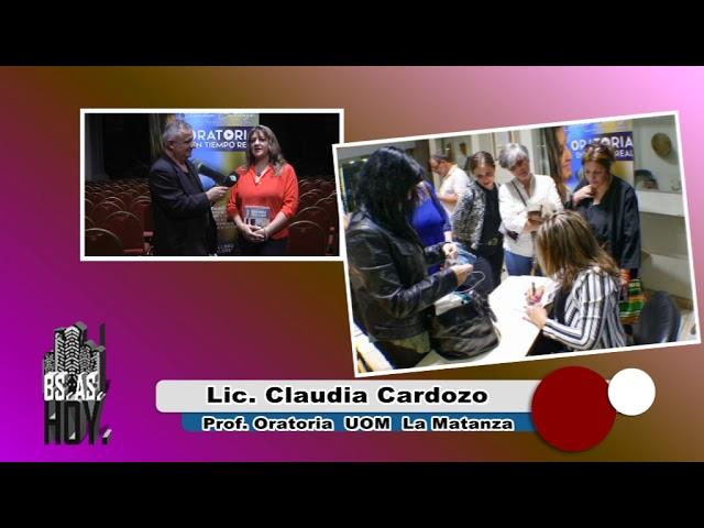 Claudia Cardozo 5 11 2019