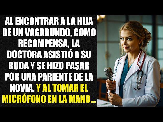 Al encontrar a la hija de un vagabundo, como recompensa, la doctora asistió a su boda y se hizo...