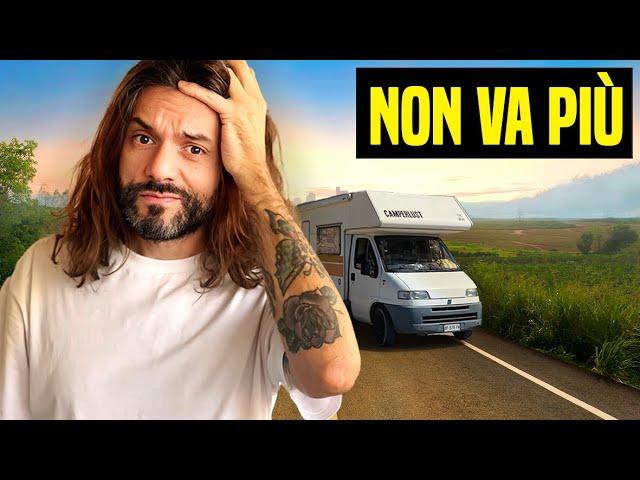 GUASTO! Rientro in ITALIA con il botto. Viaggio in camper.