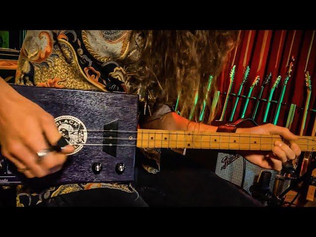 Ray Charles "WHAT'D I SAY" on 3-String Cigar Box Guitar