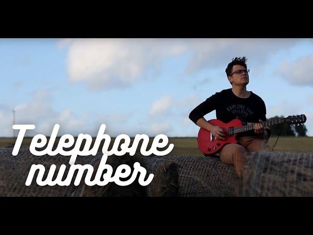 Telephone number. Singing in Estonian fields (Cover)