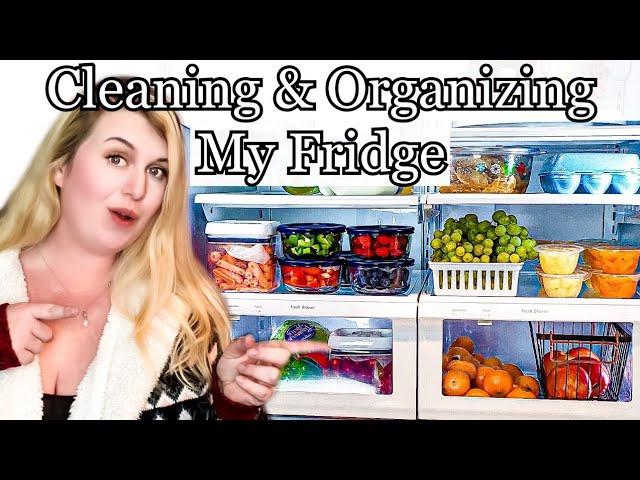 FRIDGE CLEANING AND ORGANIZATION IDEAS! LIVING WITH CAMBRIEA