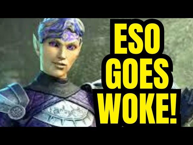 Elder Scrolls Online Adds Woke Non-Binary Elf – Gamers Are Furious!