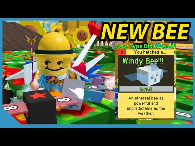 Buying The New Gifted Windy Bee in Roblox Bee Swarm Simulator Update