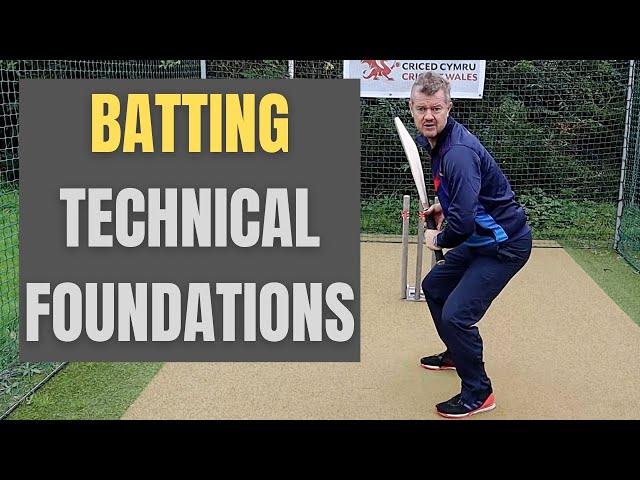 How To Bat In Cricket With PERFECT Batting Fundamentals & Technique | Toby Radford Coaching Tips