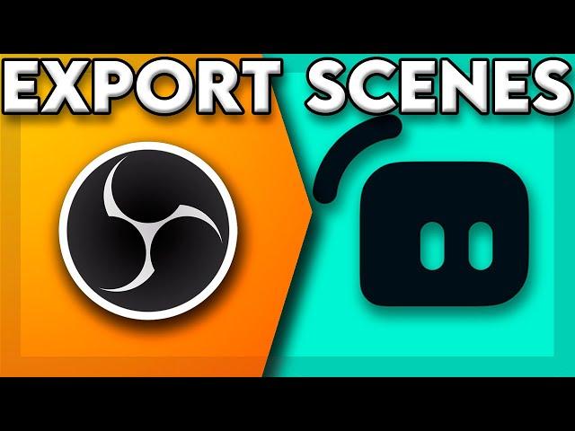 ⏩ Export Scenes From OBS Studio to Streamlabs OBS in Just 5 Minutes!