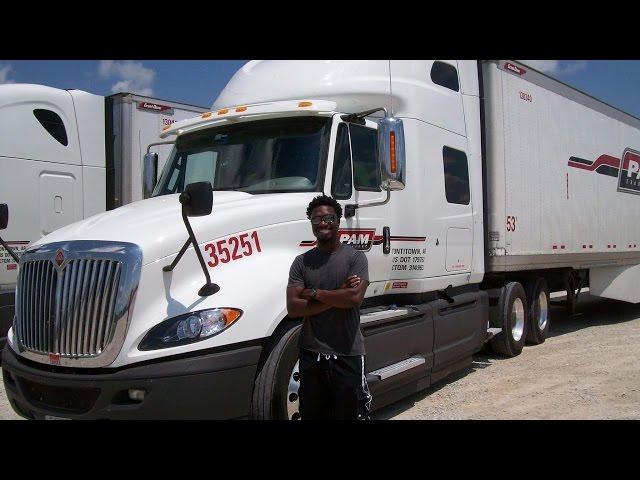 2016 International Truck Tour with PAM Transport Driver Trainer