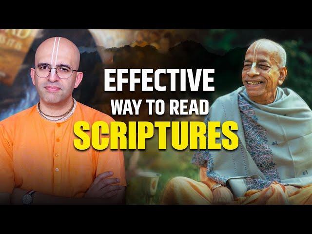 Effective Way To Read Scriptures || Practical Tips || HG Amogh Lila Prabhu