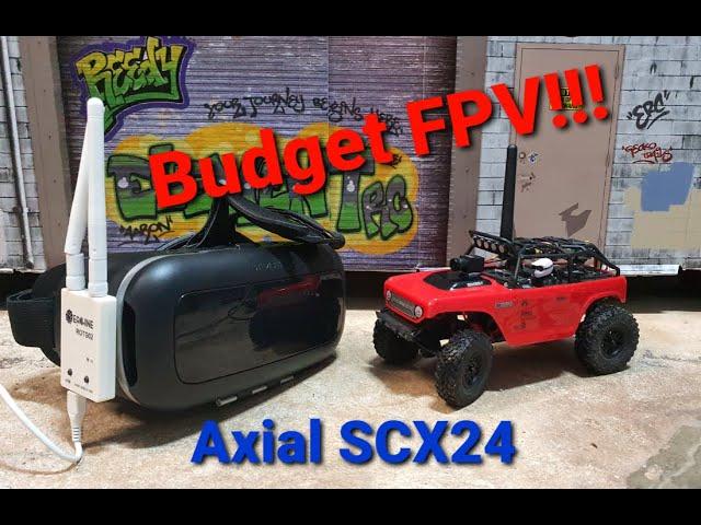 AXIAL SCX24 Deadbolt Gets an FPV!!! - How to Install FPV