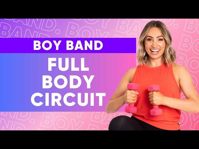 FULL BODY TONE [BOY BAND MIX] | Dumbbell Workout | Gina B