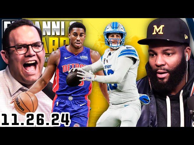 James Houston Cut From Detroit Lions | Ermanni & Edwards with Maz I Tuesday, November 26th, 2024