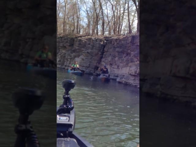 Fisherman NARROWLY Escapes Divorce! #Shorts #KayakFishing #OutdoorOklahoma