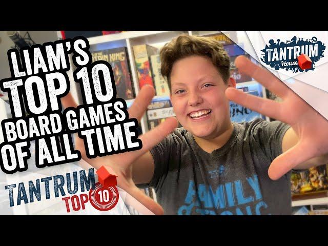 Liam's Top 10 Board Games of All Time