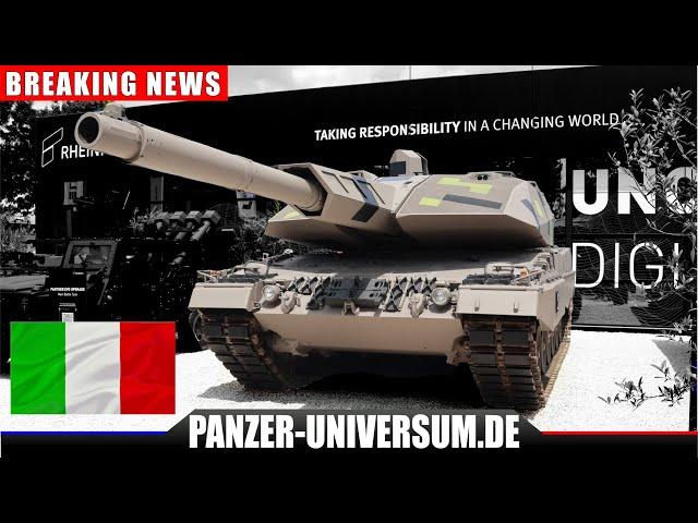 Italien will 250 "Superpanzer" KF51 Panther kaufen - Bundeswehr beschafft Rüstung in Milliardenhöhe!