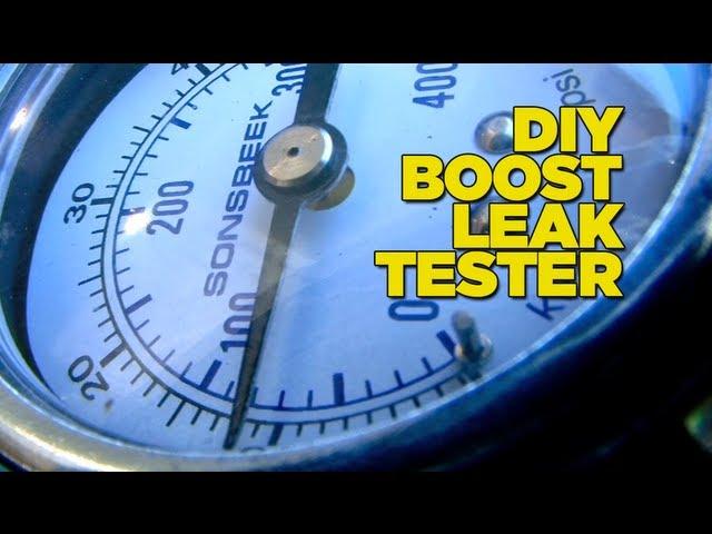 Boost Leak Tester DIY