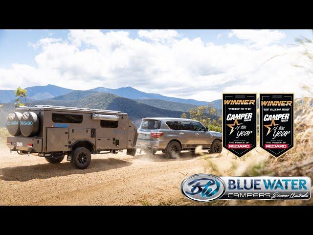 WINNER Hybrid of the Year Camper Trailer of the Year 2023 - Bluewater Campers Xtraveller