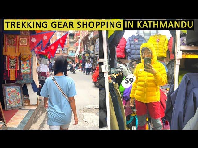 Trekking Gear Shopping in Thamel | Kathmandu 2022 (with prices)