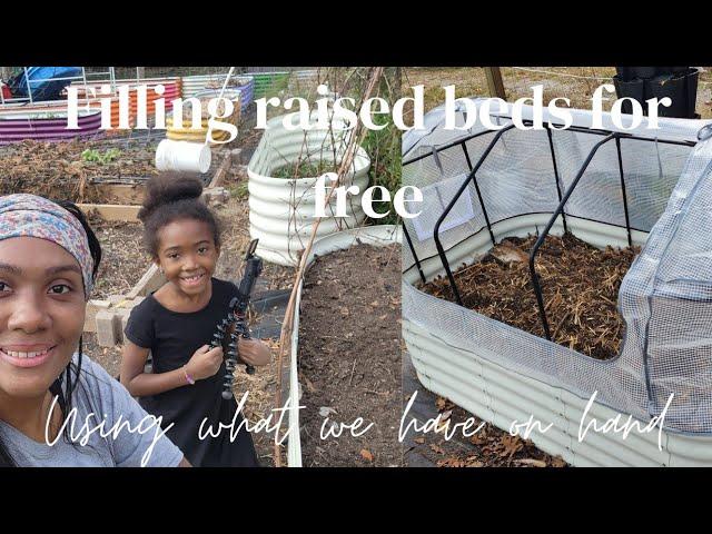 How I'm Filling My Raised Garden Beds For Free Without Bringing In New Soil