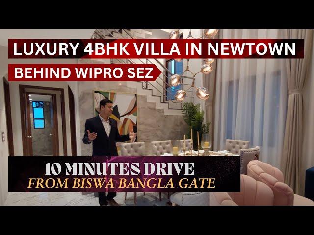 Luxury 4bhk Bungalow for sale in Kolkata at Newtown Near Candor IT Park 8100293325 |House for sale