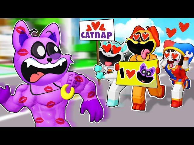 ROBLOX Brookhaven RP: CATNAP Gets A Fanclub | Gwen Gaming Roblox